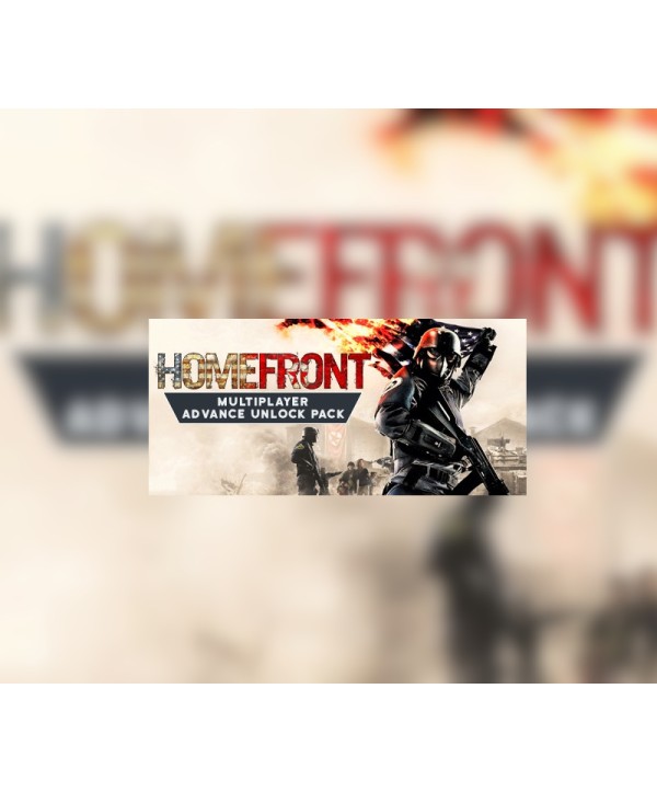 Homefront - Multiplayer Advance Unlock Pack DLC Steam Key GLOBAL